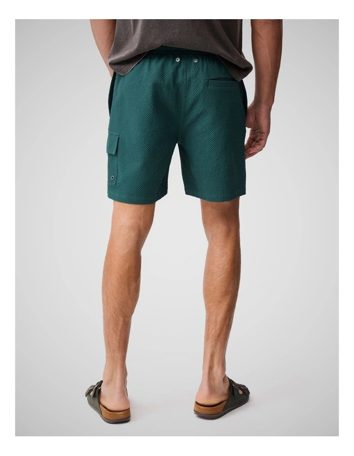 Winterton River Swim Short  in Teal image 3