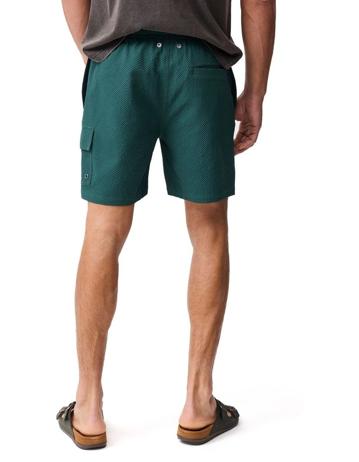 Winterton River Swim Short in Teal image 3