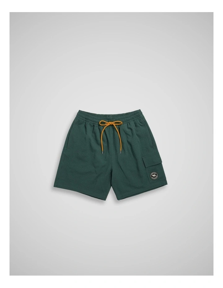 Winterton River Swim Short  in Teal image 4