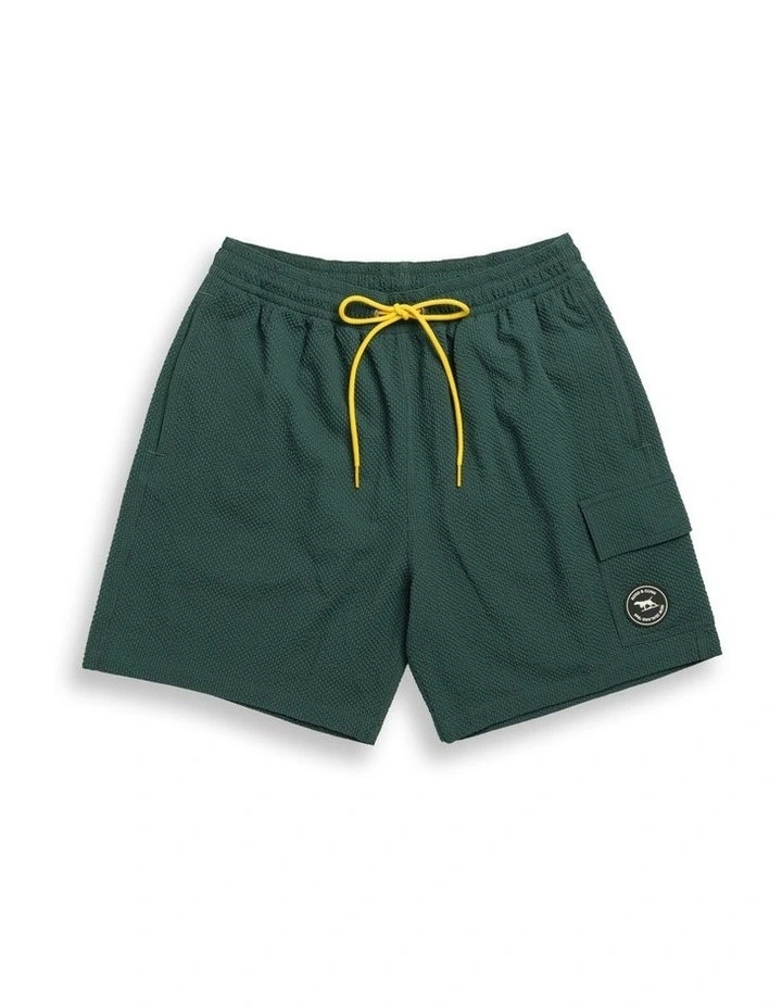 Winterton River Swim Short in Teal image 4