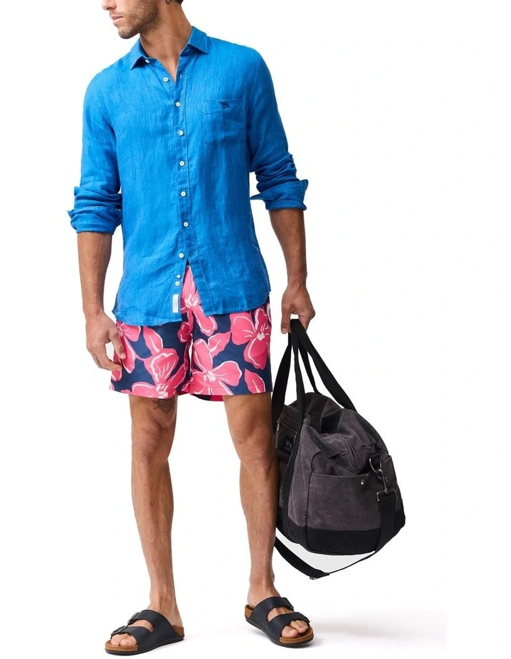 Broadford Swim Short in Fuchsia image 2