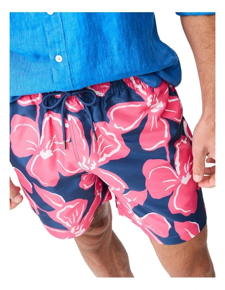 Broadford Swim Short in Fuchsia image 4