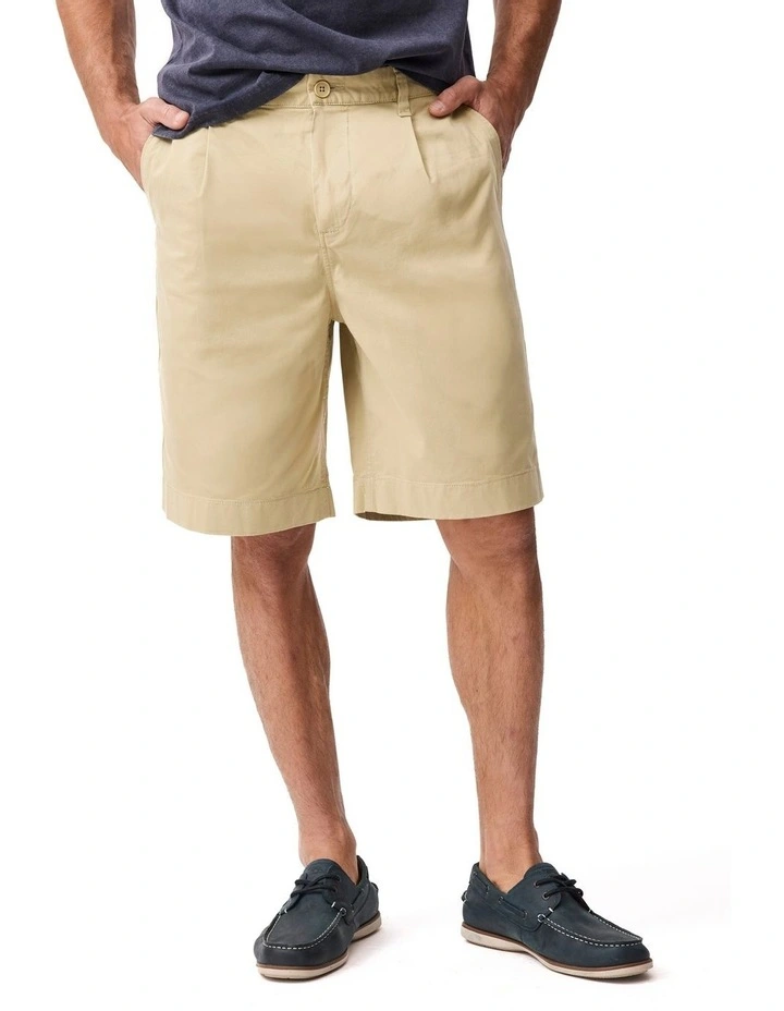 Egmont Village Relaxed 9 Short  in Sand image 1