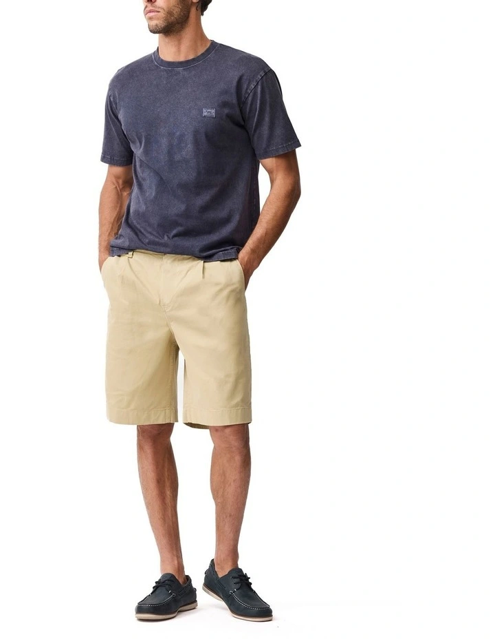 Egmont Village Relaxed 9 Short  in Sand image 2