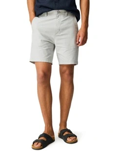 The Gunn 7 Short in Oatmeal