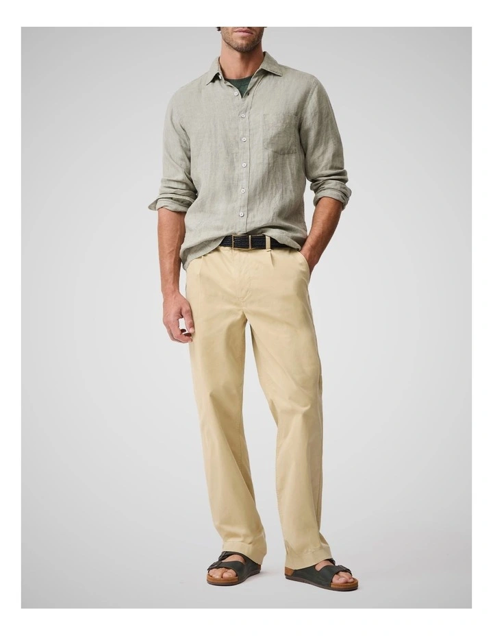 New Plymouth Relaxed Pant in Sand image 2