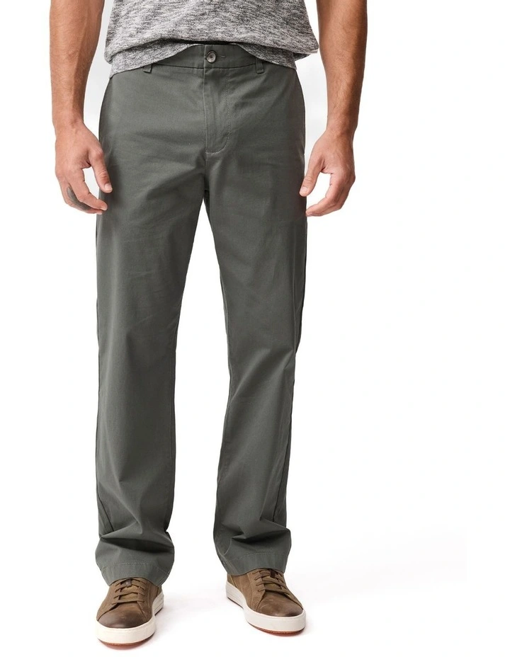Glenham Relaxed Pant  in Light Olive image 1