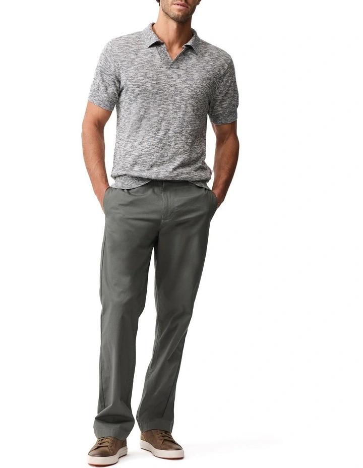 Glenham Relaxed Pant  in Light Olive image 2