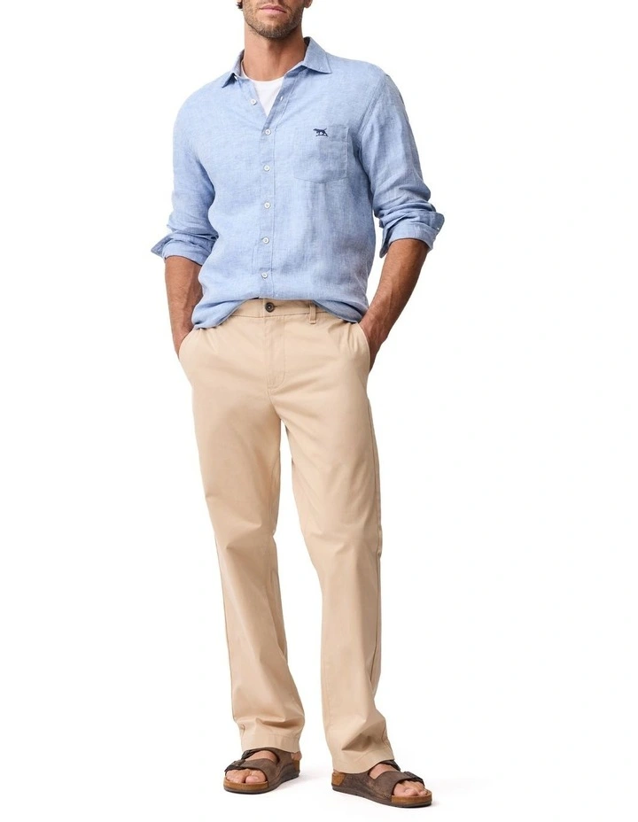 Glenham Relaxed Pant in Sand image 3