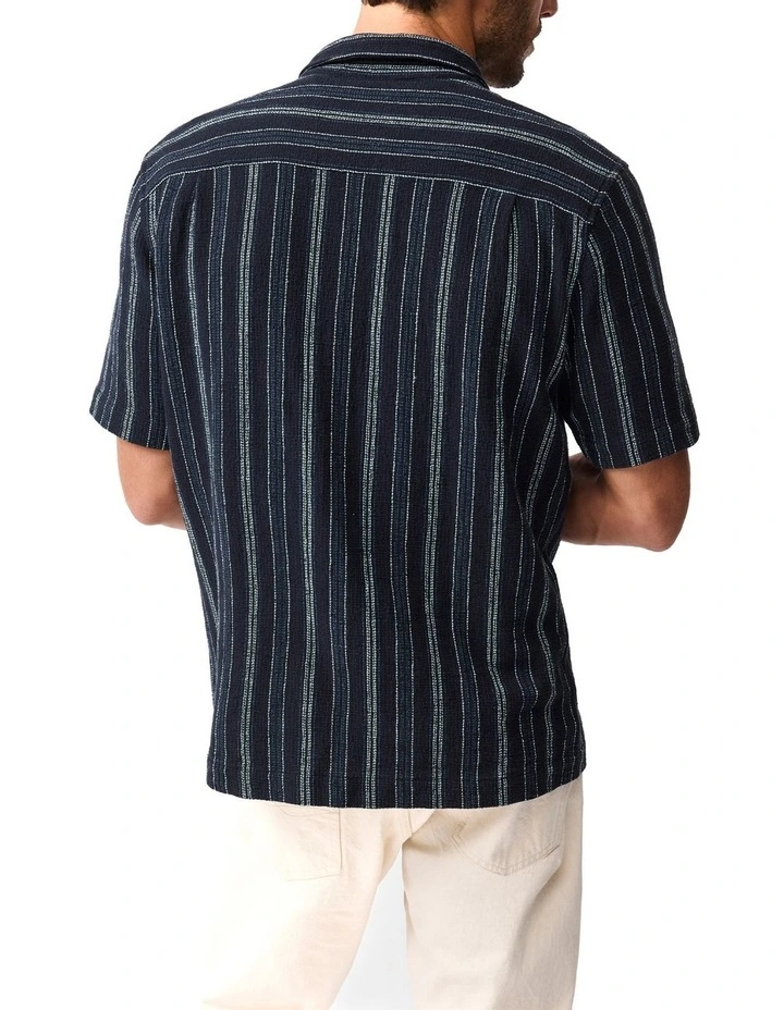 Harley Short Sleeve Shirt in Midnight image 3
