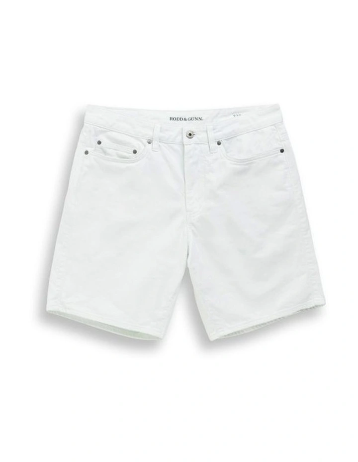 Black Point 9 Inch Short in Ecru image 4