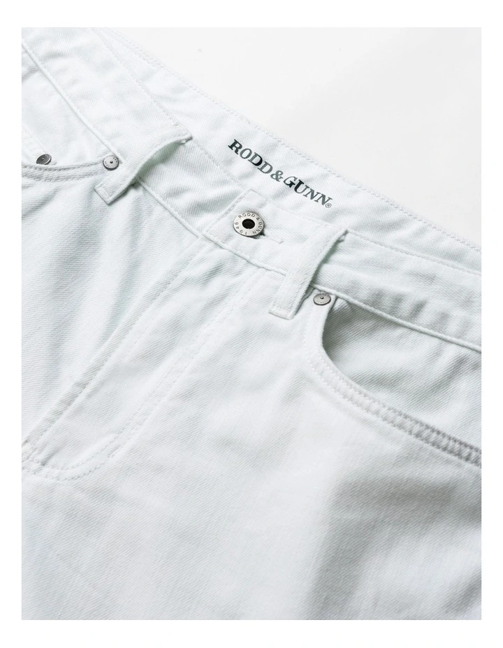 Black Point 9 Inch Short in Ecru image 5