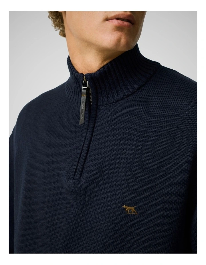 Merrick Bay Knit Sweater in Sapphire image 6