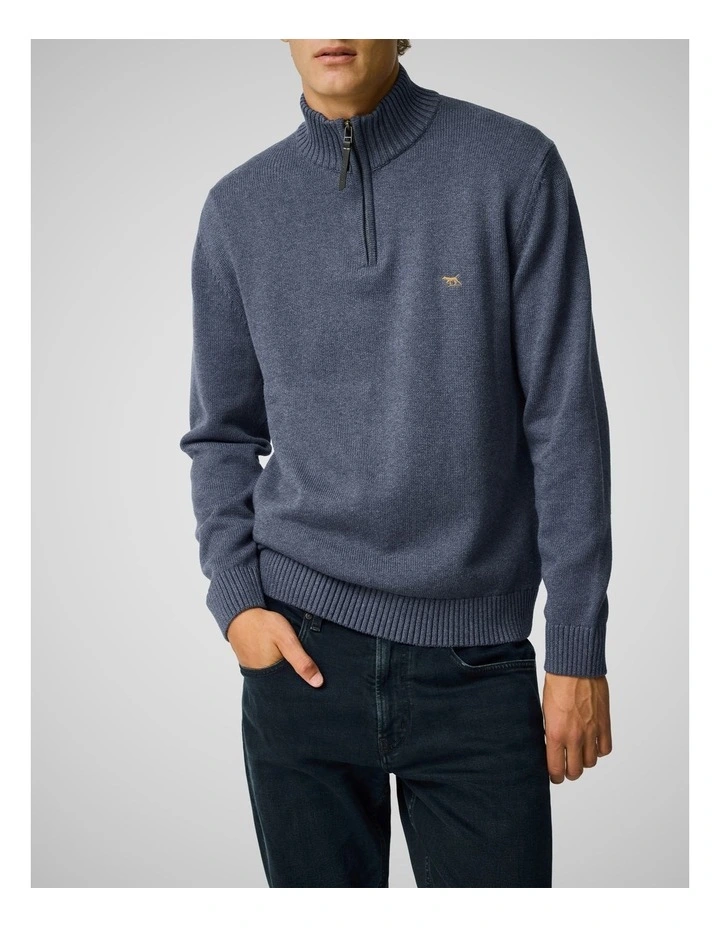 Merrick Bay Knit Sweater in Stonewash image 1