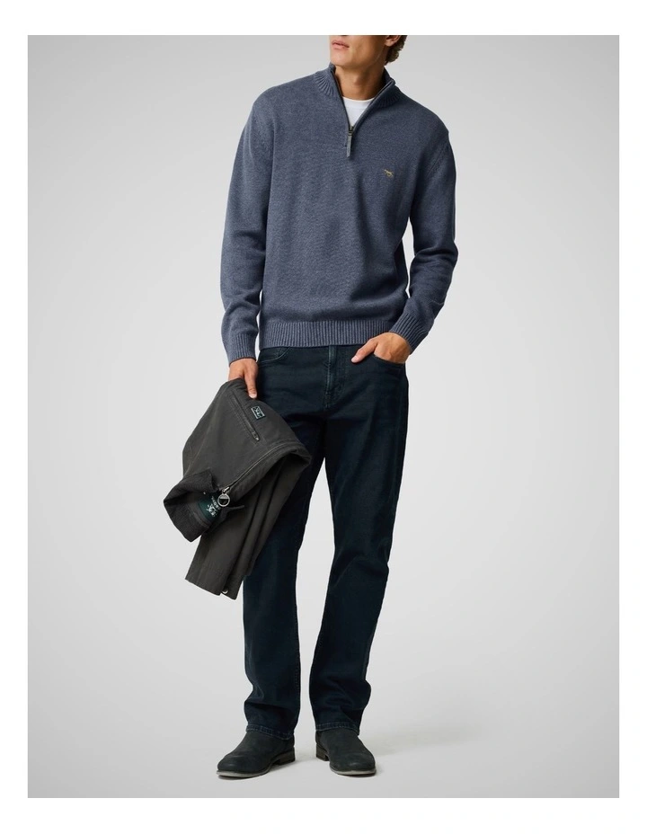 Merrick Bay Knit Sweater in Stonewash image 2