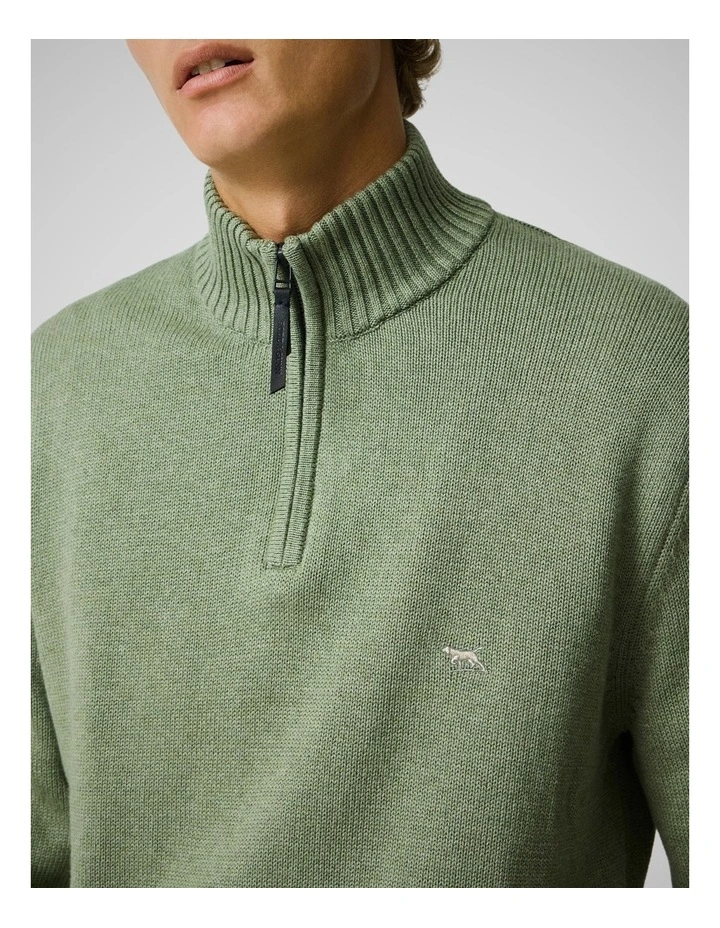 Merrick Bay Knit Sweater in Thyme image 6
