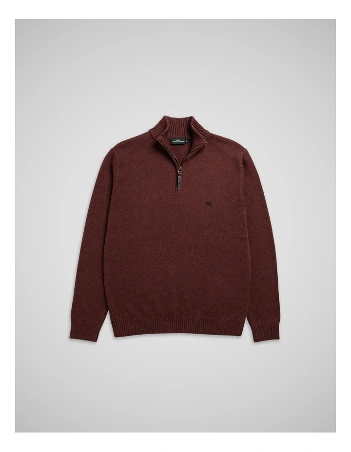 Merrick Bay Knit Sweater in Flame image 4