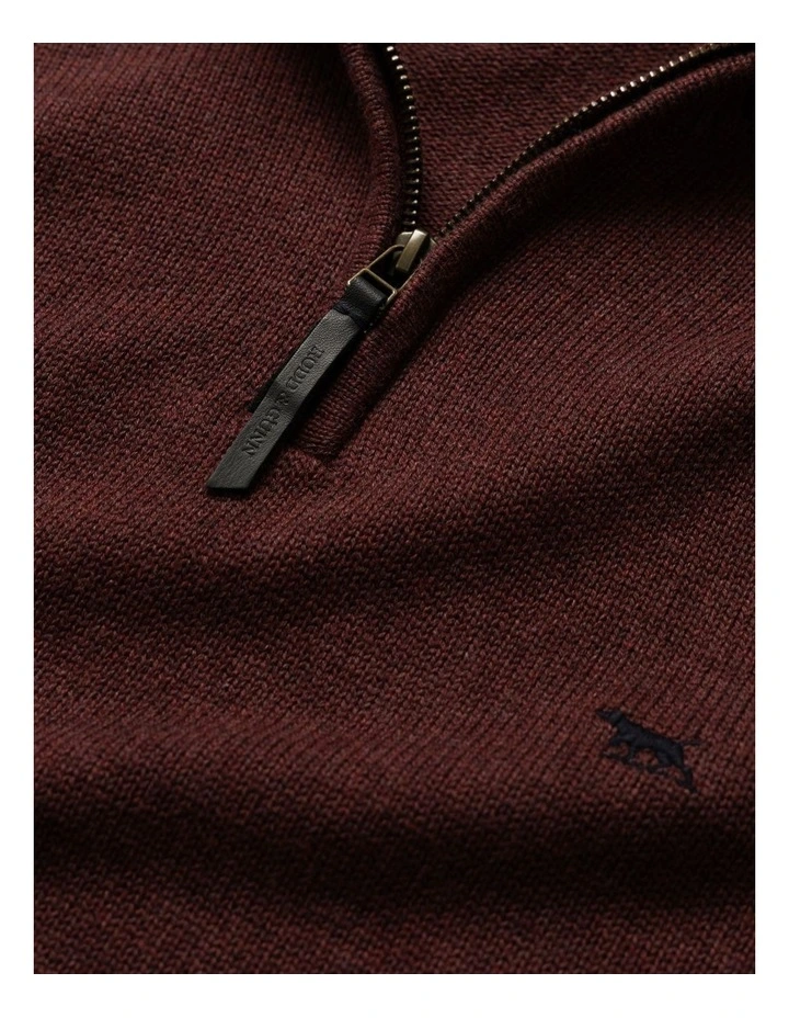 Merrick Bay Knit Sweater in Flame image 5