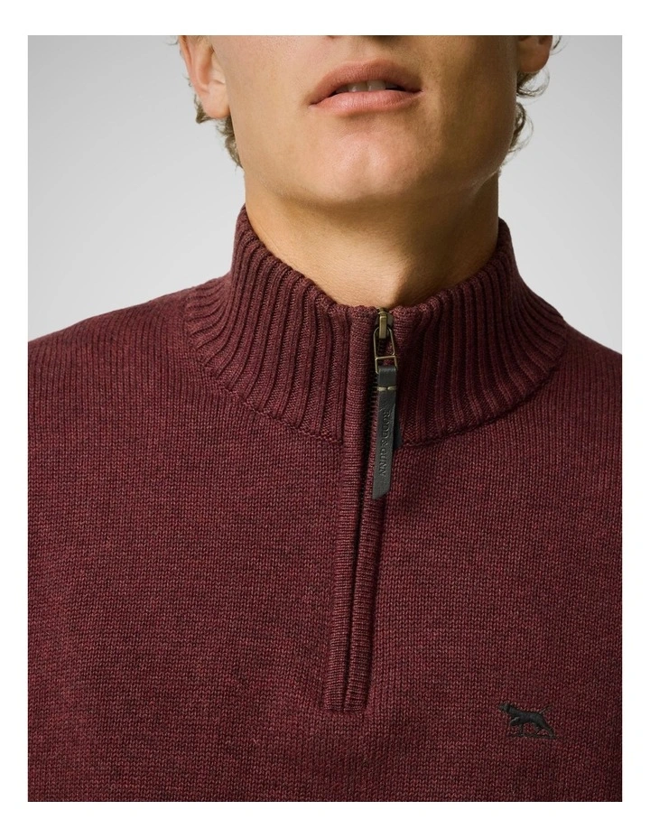 Merrick Bay Knit Sweater in Flame image 6