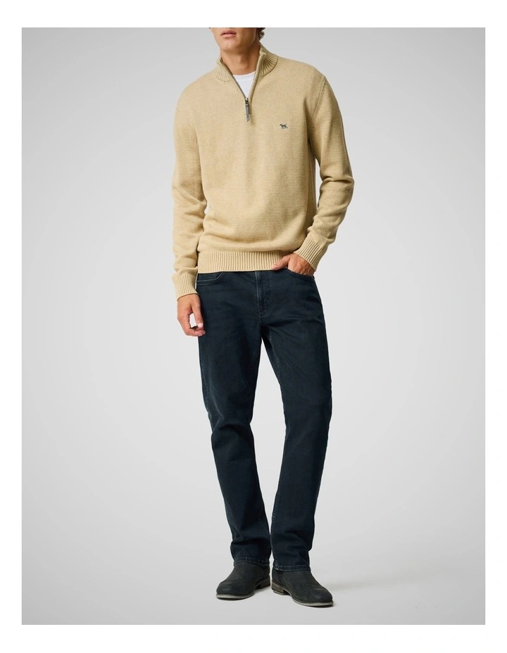 Merrick Bay Knit Sweater in Barley image 2