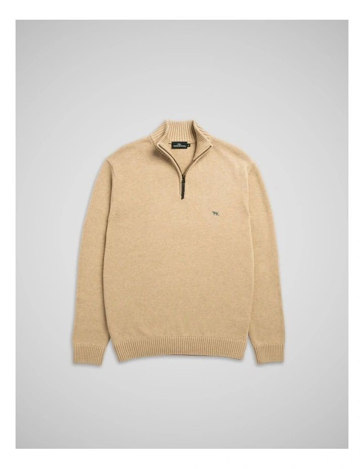 Merrick Bay Knit Sweater in Barley image 4