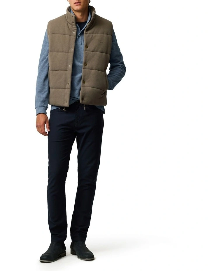 Long Sleeve Gunn Sports Fit Polo in Chambray image 2