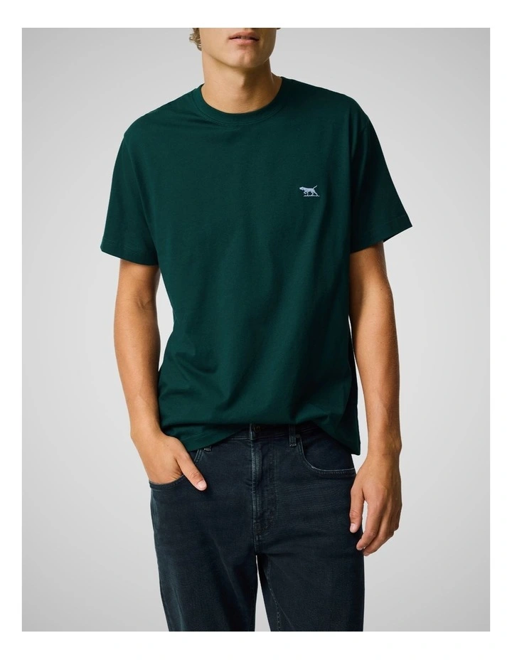 The Gunn Sports Fit Tee 2.0 in Bottle Green image 1