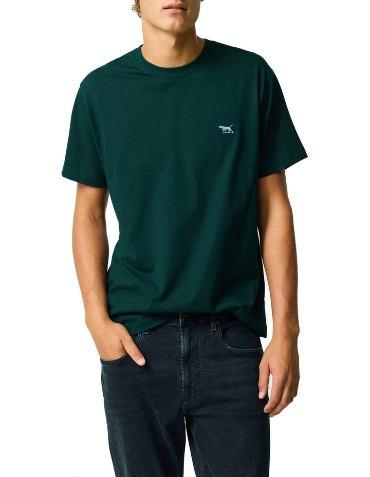 The Gunn Sports Fit Tee 2.0 in Bottle Green image 1