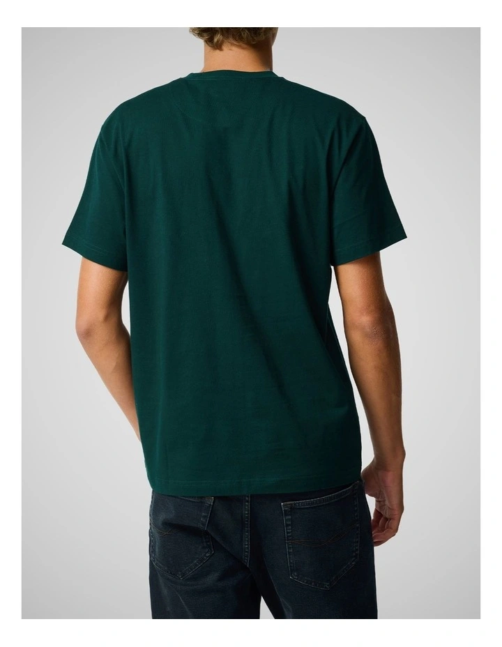 The Gunn Sports Fit Tee 2.0 in Bottle Green image 3