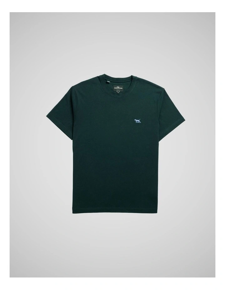 The Gunn Sports Fit Tee 2.0 in Bottle Green image 4