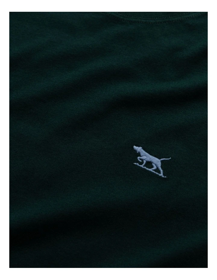 The Gunn Sports Fit Tee 2.0 in Bottle Green image 5