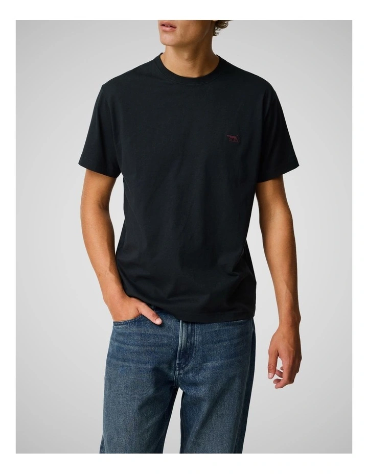The Gunn Sports Fit Tee 2.0 in Ebony image 1