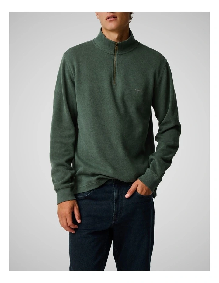 Alton Ave Sweat in Army Green image 1