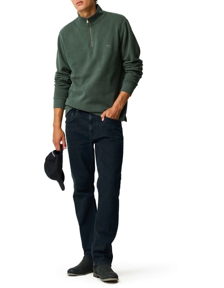 Alton Ave Sweat in Army Green image 2