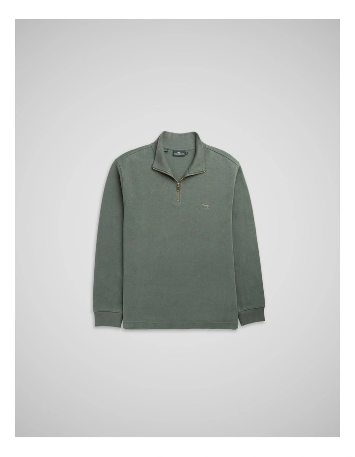 Alton Ave Sweat in Army Green image 4