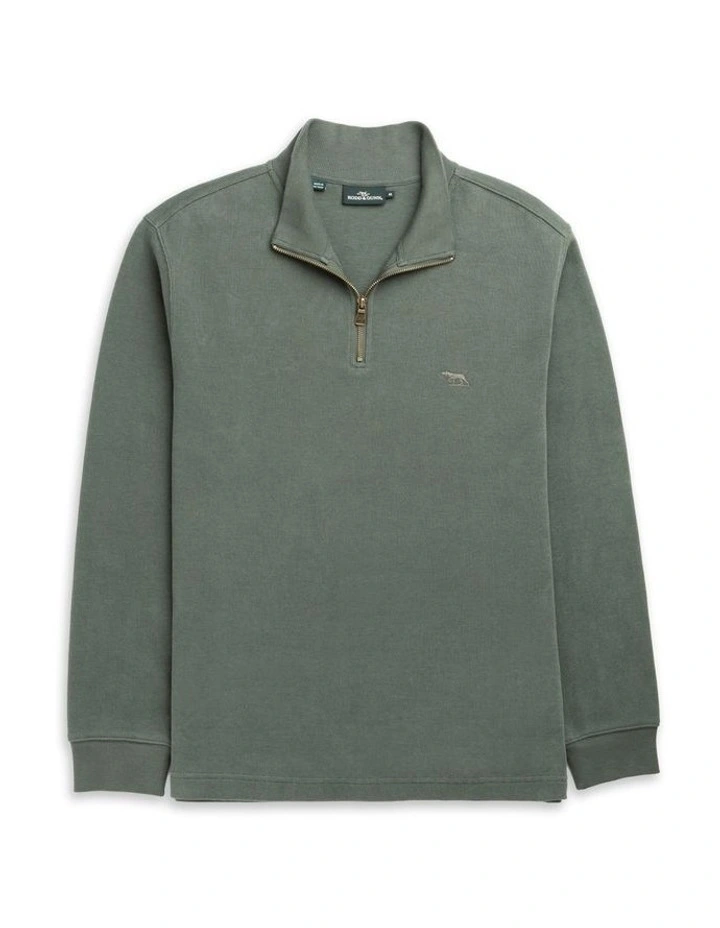 Alton Ave Sweat in Army Green image 4