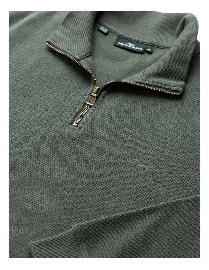 Alton Ave Sweat in Army Green image 5