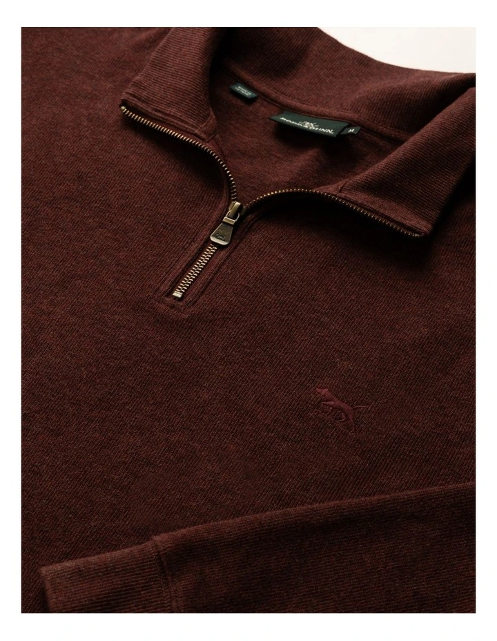 Alton Ave Sweat in Rust image 5
