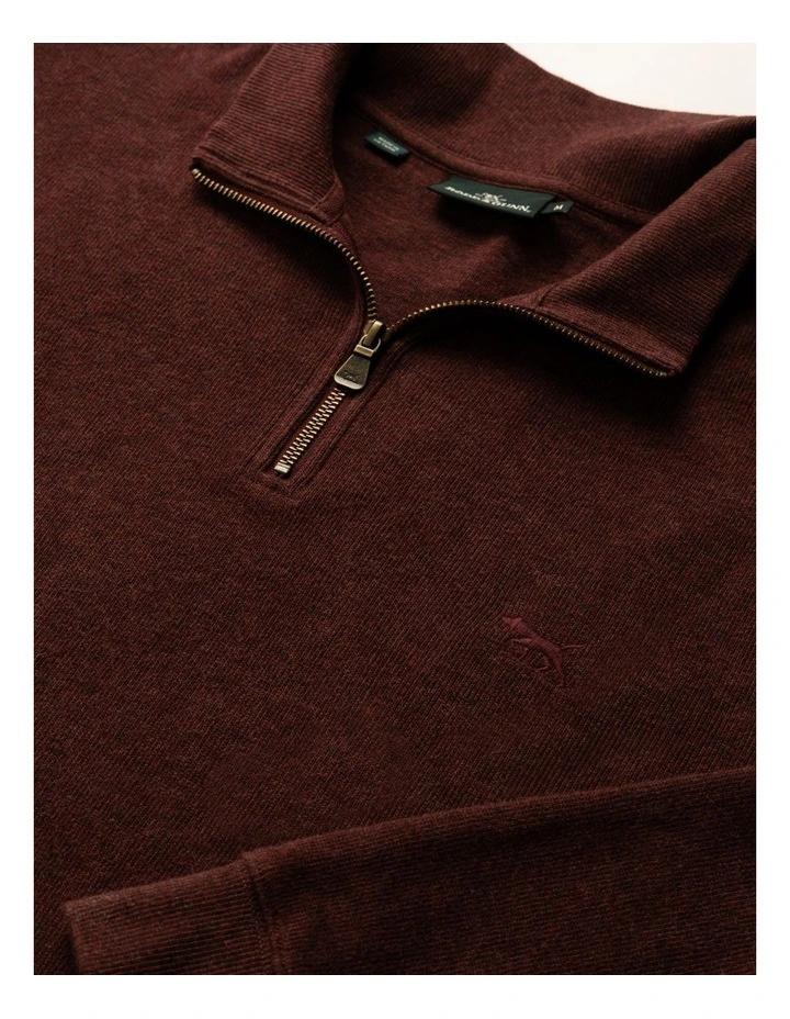 Alton Ave Sweat in Rust image 5