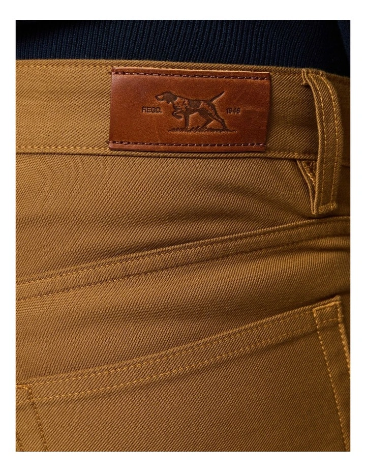 Motion 2 Short Leg Straight Jeans in Tan image 6