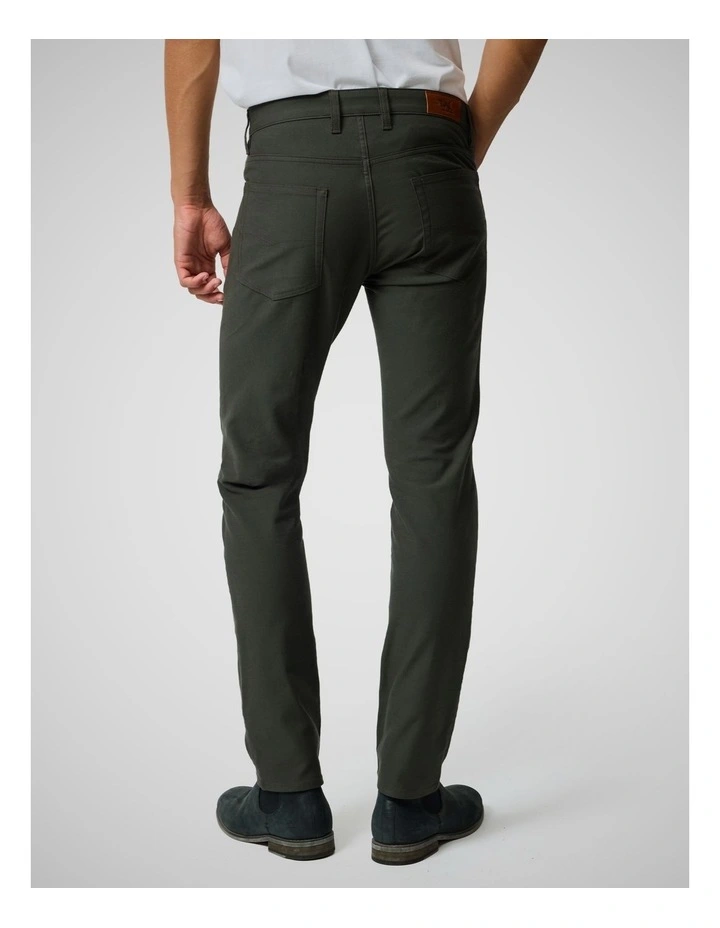 Motion 2 Short Leg Straight Jeans in Bayleaf image 3