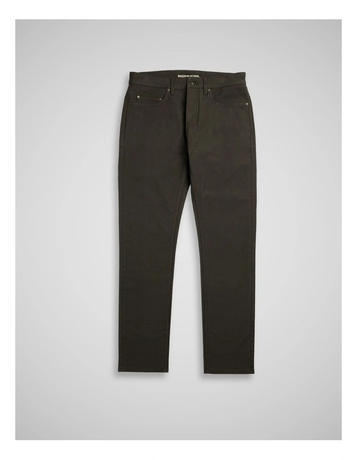 Motion 2 Short Leg Straight Jeans in Bayleaf image 4
