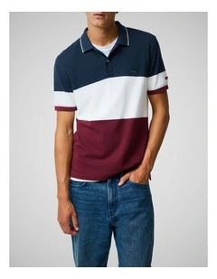 Homebay Sports Fit Polo in Oxblood