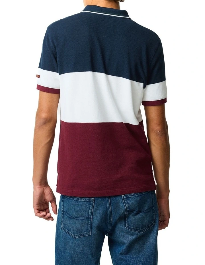 Homebay Sports Fit Polo in Oxblood image 3