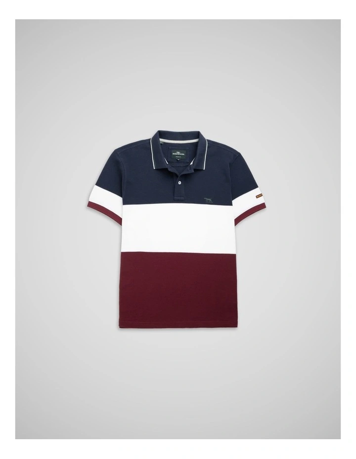Homebay Sports Fit Polo in Oxblood image 4