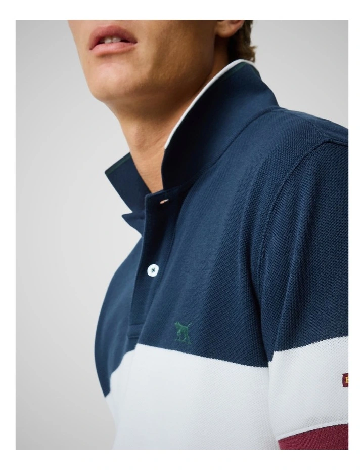 Homebay Sports Fit Polo in Oxblood image 6