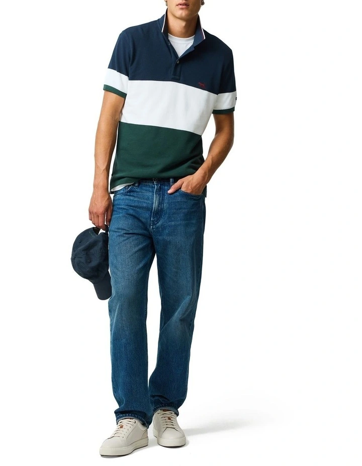 Homebay Sports Fit Polo in Forest image 2