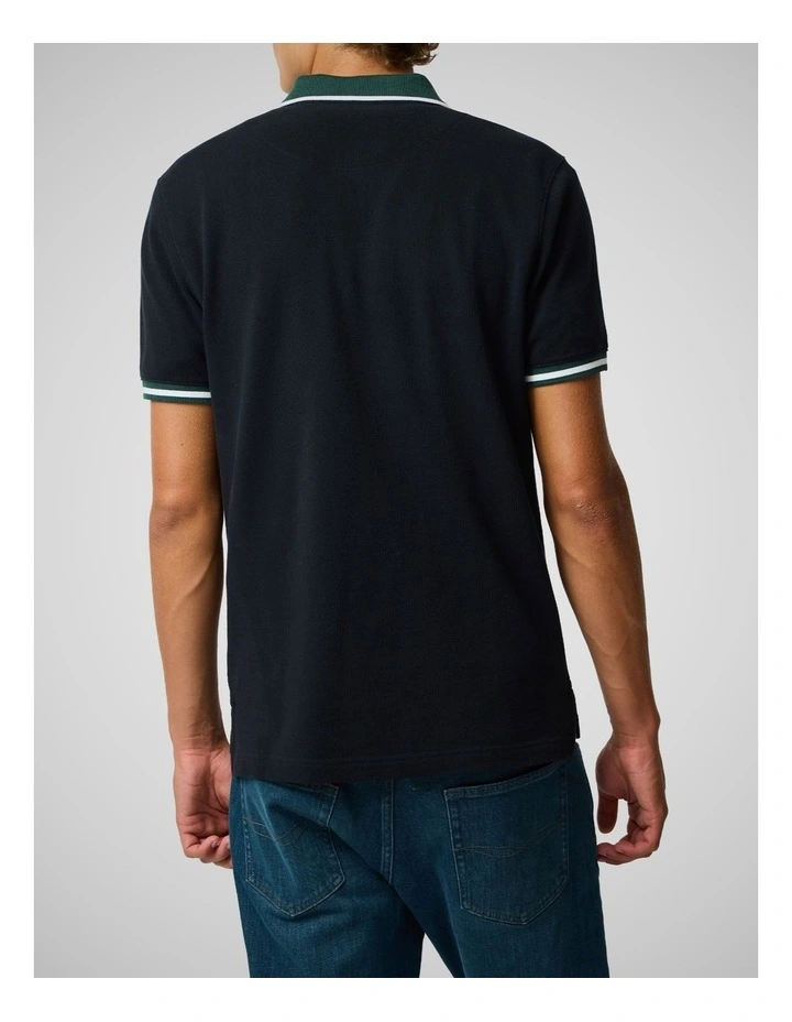 New Lynn Sports Fit Polo in Onyx image 3