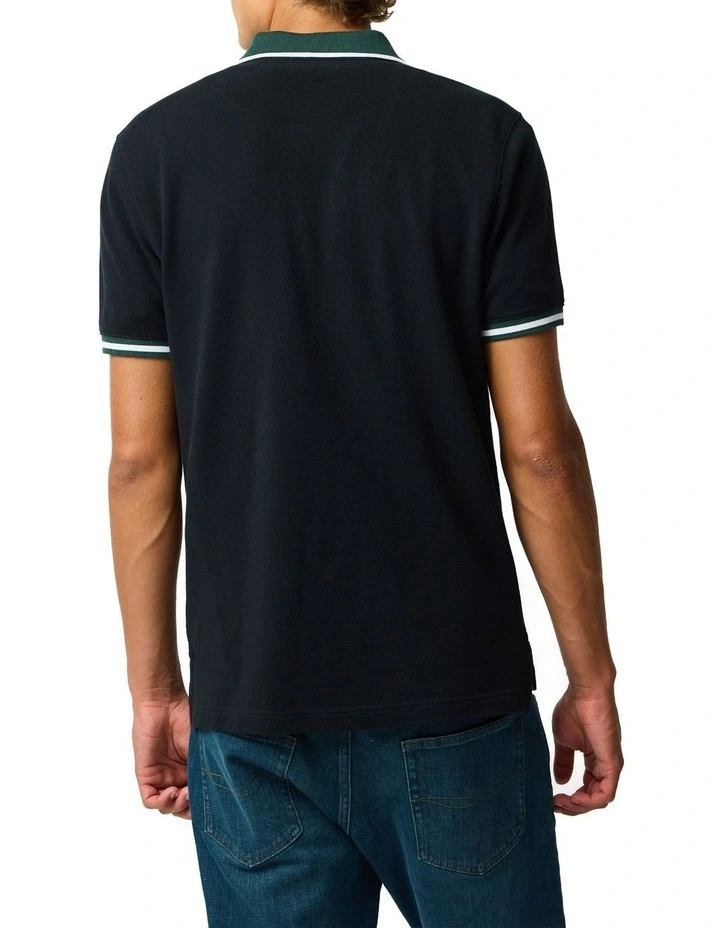 New Lynn Sports Fit Polo in Onyx image 3