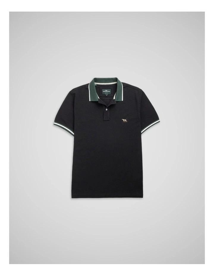New Lynn Sports Fit Polo in Onyx image 4